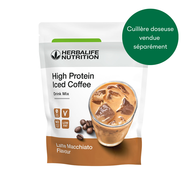 High Protein Iced Coffee Latte Macchiato 308 g - SKU 012K