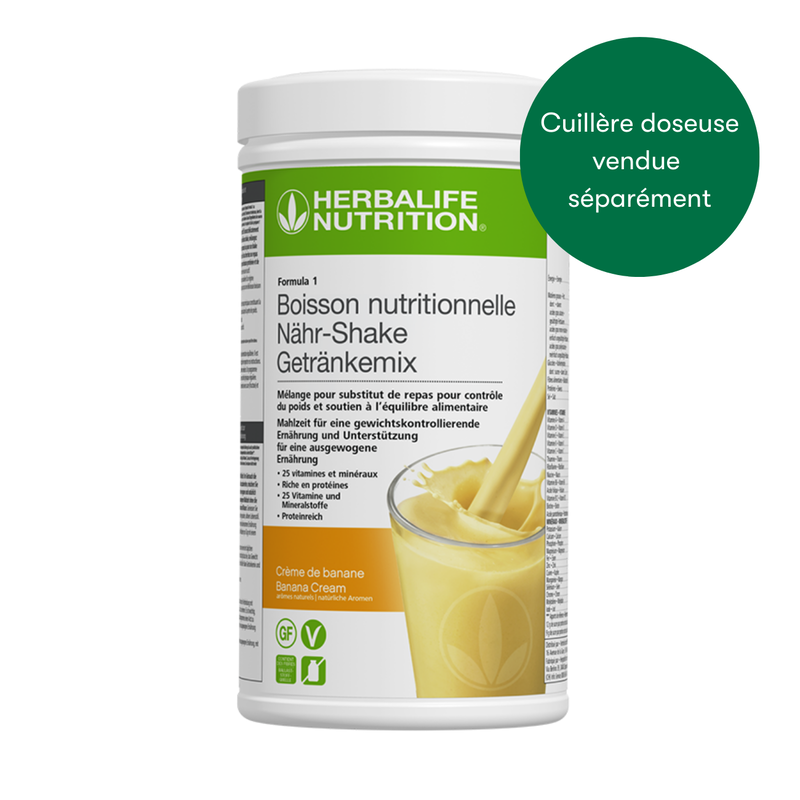 Formula 1 Nouvelle génération - Boisson Nutritionnelle Crème de banane 550 g - SKU 4462